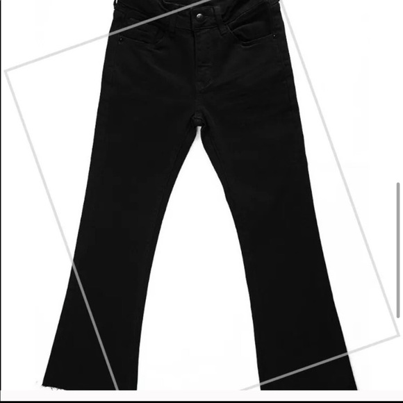 MOTHER INSIDER STEP FRAY BLACK JEAN - Picture 7 of 10